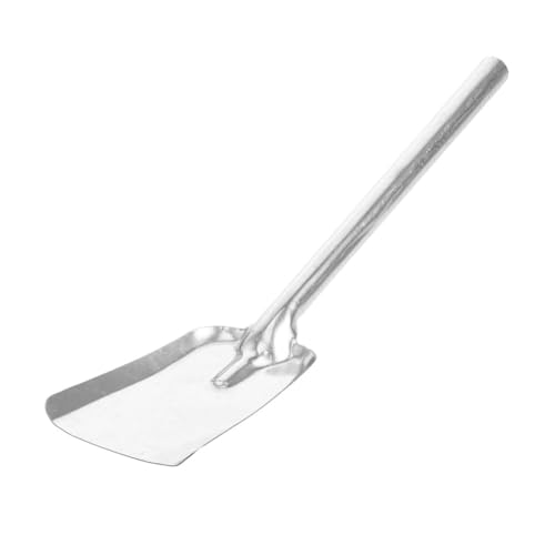 LABRIMP Pala De Carbón y Cenizas De Hierro Fundido Grueso Con Mango Largo Ergonómico Para Chimeneas y Estufas Herramientas De Jardín y Cocina Limpieza Multifuncional