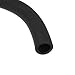 Car universal Silicone Pipe Flexible Straight Heater Hose Multi Purpose Hose Rubber Black 2m 6.56ft Length 19mm 0.75