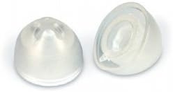 TV Ears Rubber Silicone Extra/Replacement Ear Tips - 1 Pair