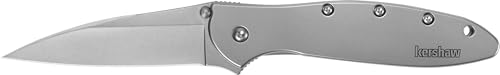 Kershaw Leek Pocket Knife, Matte Gray, 3 Inch Drop...