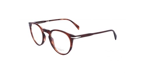 Lunettes David Beckham DB 1139 en corne brune taille 47 pour homme