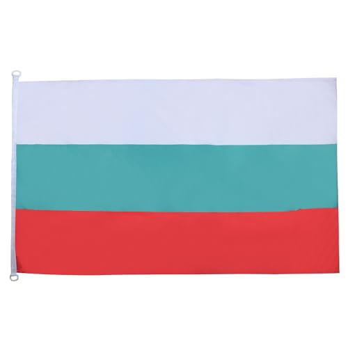 AZ FLAG Bandera de Bulgaria 150x90cm Uso Exterior - Bandera BÚLGARA 90 x 150 cm Ojales