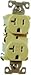 Cooper Wiring Devices Tamper Resistant Duplex Receptacle TRBR20W