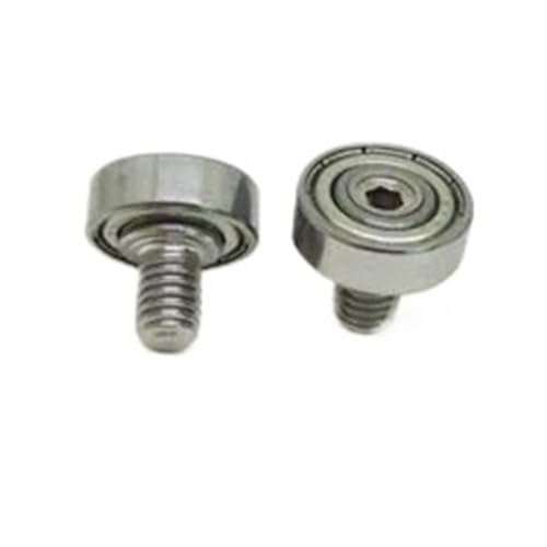 Roulement à vis métallique M4 en acier inox durable 8mm JS6938