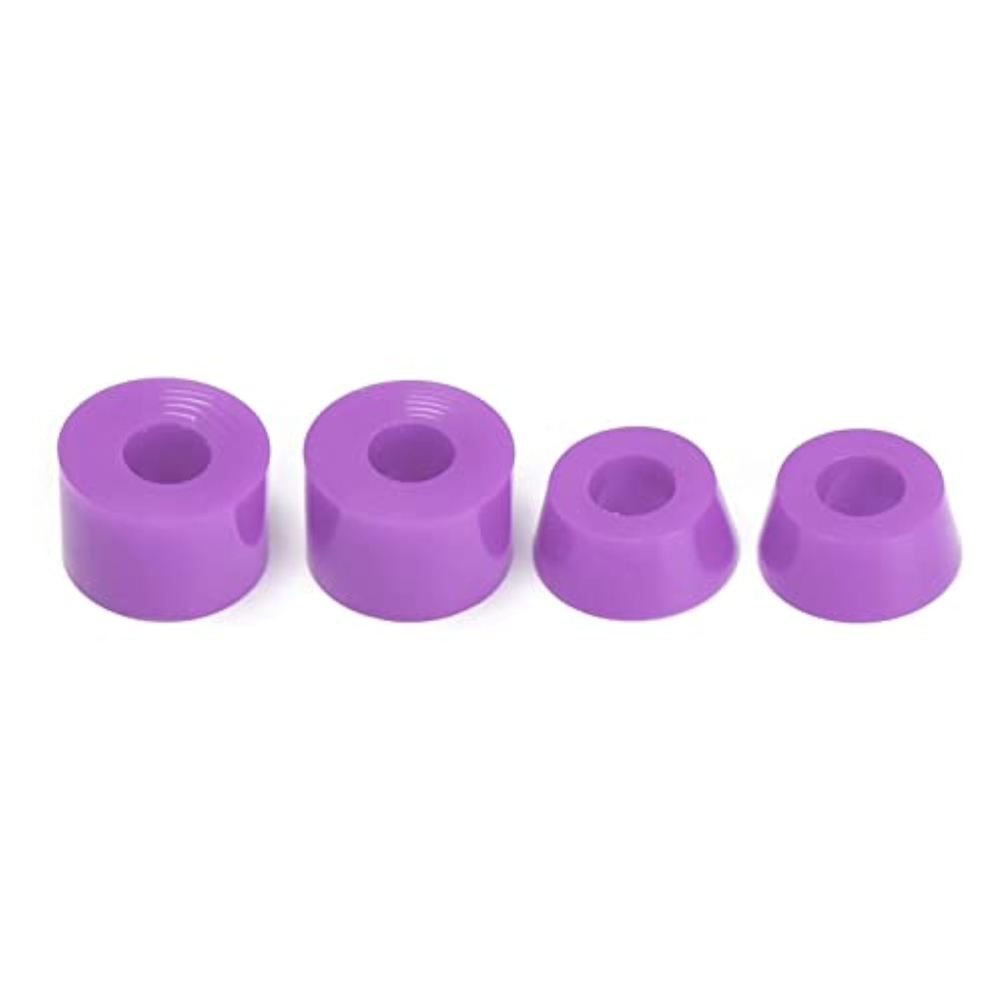 Skateboard Bushing Replacement Cups Washers Longboard Rebuild Kit, Purple