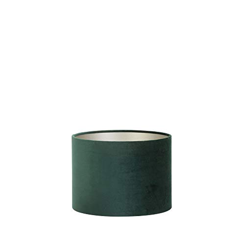Light & Living Lampenschirm Zylinder Velours - Dutch Green - Ø30x21cm - Zylinder - Samt