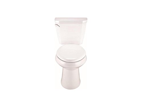 Gerber Viper Complete Toilet-in-A-Box with Elongated Bowl, 1.28 Gpf, White