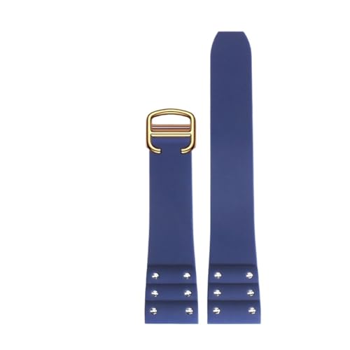 [��-���ł�] 21mm �\�t�g�V���R�����o�[�E�H�b�`�o���h�i�J���e�B�G �T���g�X �����Y�Ή��j - �����p�X�g���b�v WSSA0010/WSSA0009(Blue-gold)