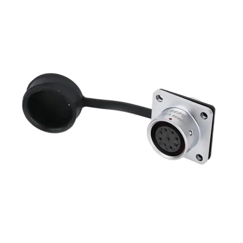 SF16 Waterproof IP67 Power Electrical Adapter Panel Mount PCB Solder 2 3 4 5 7 9 10Pin SF1610/P SF1613/S Connector(9 pin Socket)