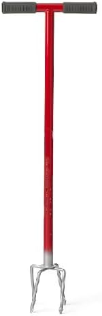 6-Inch Aluminum Hand Transplanter, Heavy-Duty Garden Trowel with Composite Handle, Ergonomic Design for Digging, Planting & Soil Cultivation, Works in All Soil Types