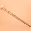 Hacbop 313641 2 Pcs Drum Mallets, Drum Sticks Double Head Drum Cymbal Gong Mallet Soft Hammer Sticks Mallets Rods rubber Hammer 38.5cm/15.1inch,white #3