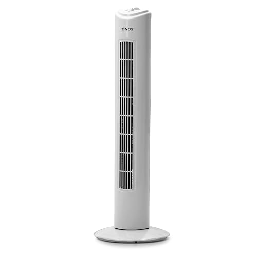Status IONOS 32 Inch Oscillating Tower Fan White