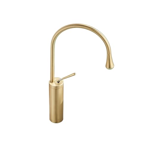 Robinet d'eau chaude et froide cascade pour vasque de salle de bain design