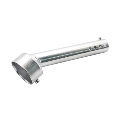 Tubo de escape para motocicleta de 48mm con silencioso intermedio MB-TP088 2