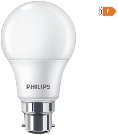 Philips LED Frosted A60 Light Bulb 3 Pack (Warm White 2700K - B22 Bayonet Cap) 60W, Non Dimmable for Home Indoor Lighting Value Range - Image 3