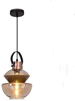 Pendant Light Ambient Light Electroplated Metal Glass Industrial Wind Cafe Glass Chandeliers Warm White 85-265V