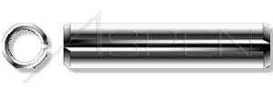 (8 pcs) 3/8" X 3/4" Slotted Spring Pin, AISI 420 Stainless Steel