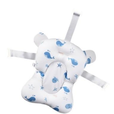 Cojin Bañera Bebe,Cojín de baño para bebé,Red de Baño para Bebés,Adaptador Bañera Universal,Suave y Blando,Hamaca,Secado Rapido,Asiento Hamaca Bañera Bebé 0-24 meses (BB)