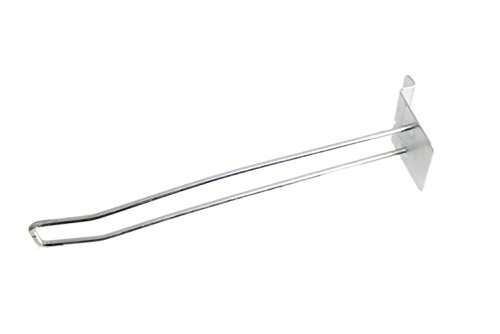 Slatboard Clothes Hanger Hook Looped Business Display 200 mm 8 Inch Pack of 12