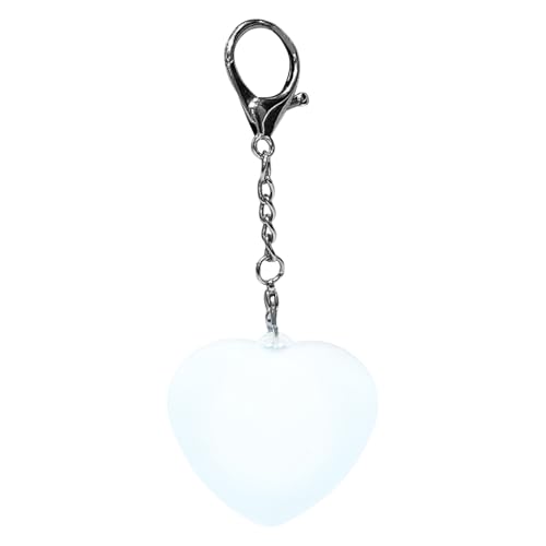 Genérico Linterna Para Bolso | Juego de 4 Llaveros Recargables Ligeros y Bonitos,Lámpara Portátil en Forma de Corazón para Carteras,Mujeres y Niñas Uso Diario Viajes Fiestas Citas Nocturnas
