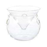 HOMOCONO Glass Salad Bowl 280Ml Food Storage Bowl Molecular Cuisine Glass Tableware for Kitchen and Dining