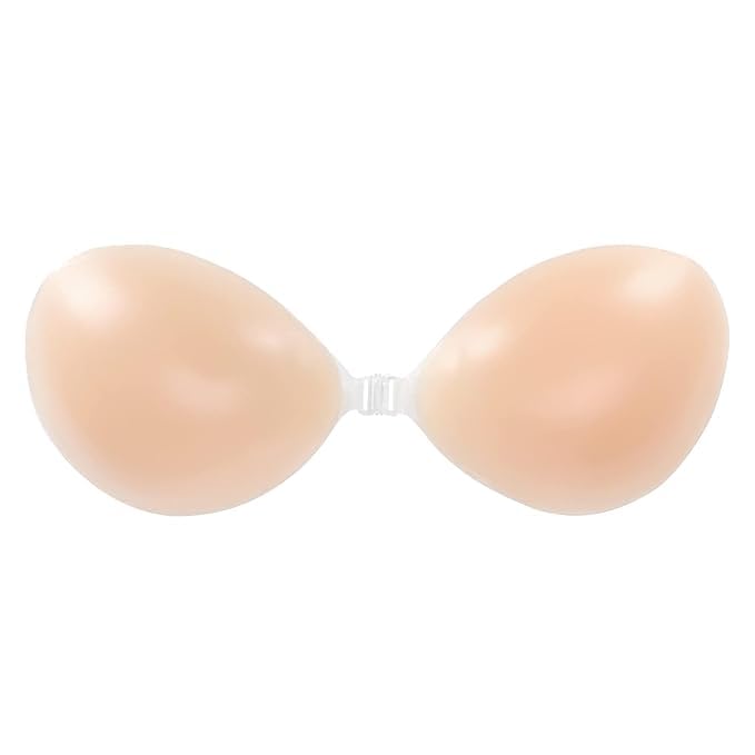skyunion Women's Silicone Heavily Padded Wire Free Push Up Bra Multicolour-picture-23