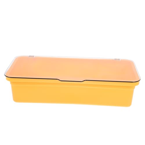 HOLIDYOYO カトラリー収納ボックス 水切り機能付き プラスチック製 箸 フォーク スプーン 整理ラック キッチンカウンター用 省スペース設計 素材 調理器具乾燥ラック