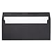 Juvale Black Envelopes - Bulk Letter Envelopes for Personal & Business Mailings - Square Flap & Gummed Seal - 100 Pack #10, 9.5 x 4.13 In