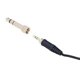 ciciglow Kabel audio do słuchawek, 2,5 mm do 3,5 mm / 6,35 mm złącze kabla audio do słuchawek Aux dla SRH440 / SHP9000