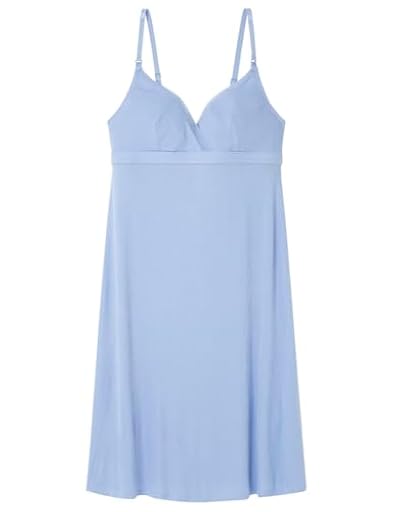 Women´secret Short Nightdress Maternity 1 Camisón, Azul, L para Mujer | Ya disponible en tu tienda friki favorita! En mundofriki.es!