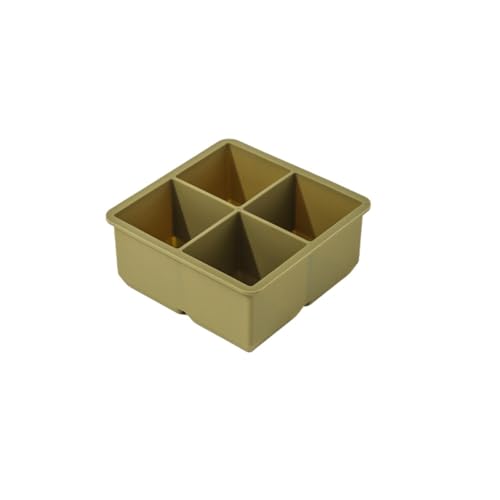 【ChopEase】シリコンフリーザートレイ 1カップ 蓋付き パック 簡単に取り出せるシリコン冷凍スープアイスキューブ 冷凍庫型 冷凍保存用 スープ/ソース/残り物用 -4/6/8グリッド製氷皿完璧なポーションに ホームバークリエイティブスクエアアイスキ