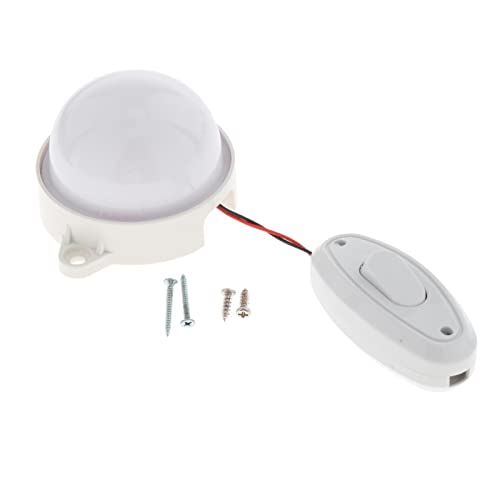 Colcolo Simulation Elektrischer Steckerschalter LED-Licht DIY Busy Board Zubehör Grundkenntnisse Montessori Pädagogisches Kind Sensorisches Spielzeug - EIN Schalterlicht