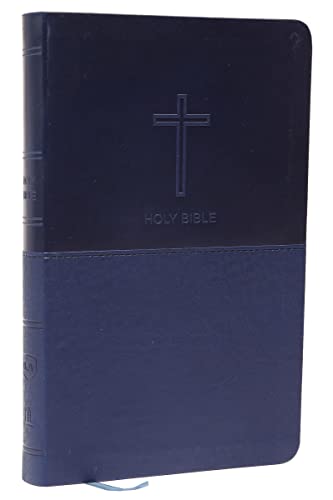 Image of NKJV, Value Thinline Bible, Leathersoft, Blue, Red Letter, Comfort Print