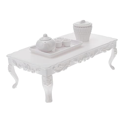 Ipetboom 1 Conjunto Mini Brinquedos Material De Cozinha Acessórios Em Miniatura Mesa De Chá Gabbys M