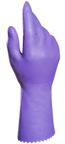Guantes de hogar con forro textil suave Spontex Extra Comfort lavables en talla M 2