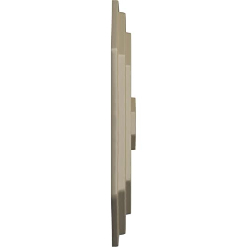 Image of Ekena Millwork CM25FEGDF Felix Ceiling Medallion, Gobi Desert, 25 1 /4 inchW x 17 1 /4 inchH x 1 3 /4 inchP