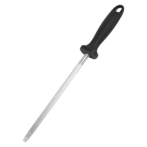 Haste de afiar, faca de aço inoxidável para afiar, faca de afiar de cozinha profissional para chefs