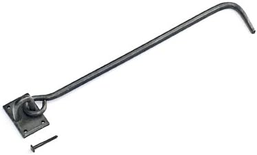 Heatnhand Hand Forged 18" Pewter Cabin Hook