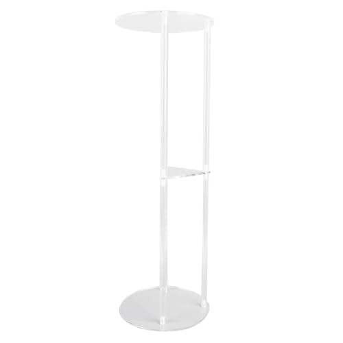 Mesa redonda pequeña Jeffergarden para salones estrechos que necesitan espacio visual 5
