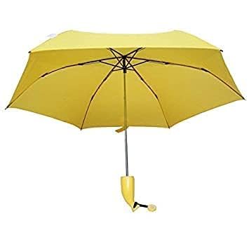 MVM Enterprise Banana Shape Folding Automatic Open Mini Umbrella Big Umbrella for Rain - 52inch, Windproof, Waterproof and UV Coated Large Size Umbrellas for Men, Women & Family 4