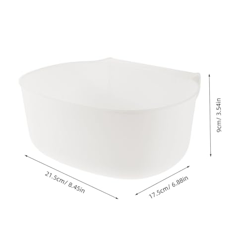 Caneca colgante para cocina 2 piezas blanca plástico miniatura 2