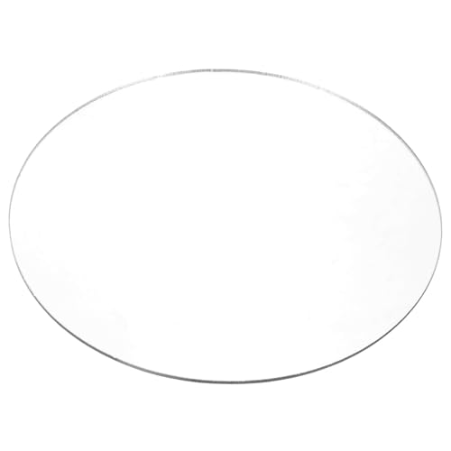 HIAKDOFT Wall Mirror for Home Decor Small Adhesive Acrylic Mirror for Bedroom and Living Room
