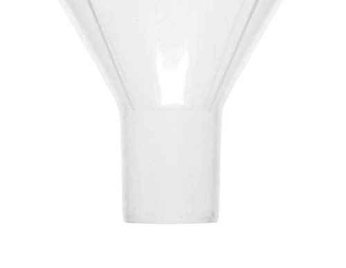 Eisco CH0457C Powder Funnel, 4 Inch - Polypropylene Plastic - Parallel Stem - Resistant To Acids & Alkalis - Great For Laboratory thumb #1