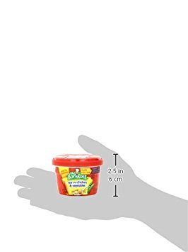 Chef Boyardee Rice with Chicken and Vegetables, Microwave Food, 7.5 OZ Microwaveable Bowl (12 Bowls) - Thumbnail 3