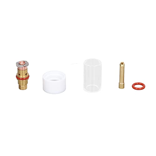 OCIM17S-332 Tig Torch Kit for WP-17/18/26 Argon Welding Gun 2.4mm Stubby Cup Gas Collet Nozzle Set
