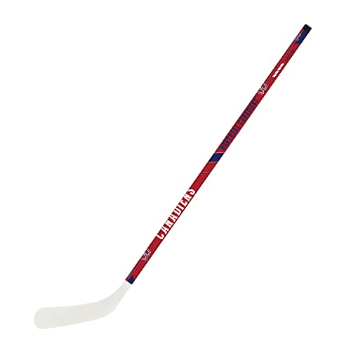 Franklin Sports NHL Montreal Canadiens 48-Inch Vinyl Hockey Stick (Left), Junior, Maroon