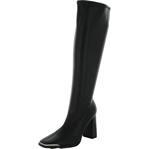 Bar III Womens Haydin Dressy Square Heel Knee-High Boots