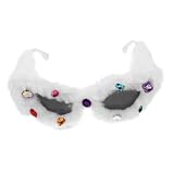 Gatuida Gafas de Sol de Peluche Divertidas para Fiestas Diseño Único y Cómodo Accesorio Festivo para Eventos y Disfraces