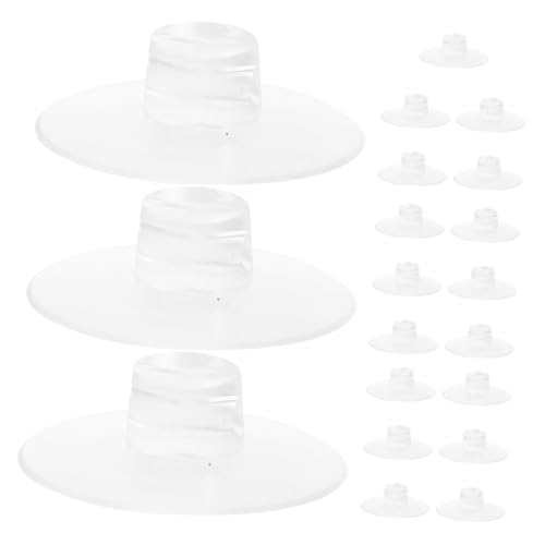 SHINEOFI 20pièces Lot de Clips à Ventouses pour Câbles Plats Aspiration Forte pour Murs Carrelés Outil De Gestion De Câbles Facile pour Cuisine Et Salle De Bain