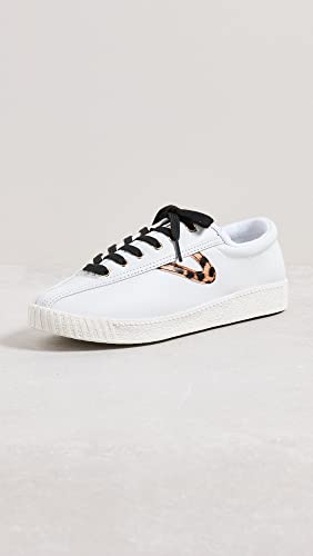 Image of TRETORN Women's Nyliteplus Leather Lace-Up Sneakers